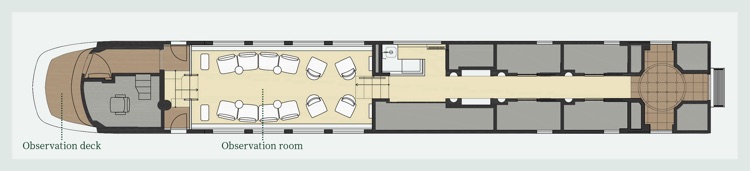 ［ Car No. 10 ］Observation Car