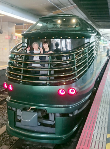 大阪駅にて