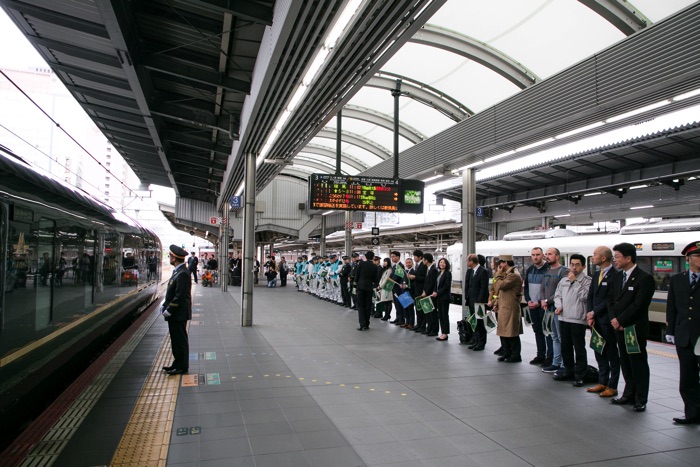 夢の時間の始まりに対しての、自然体のお見送り