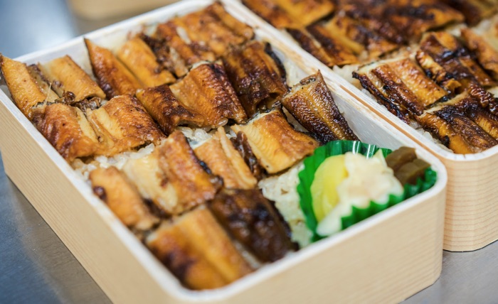 「あなごめし うえの」のあなごめし弁当