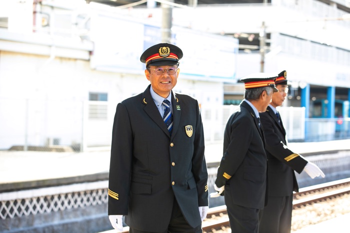 JR倉敷駅 植田兼二駅長